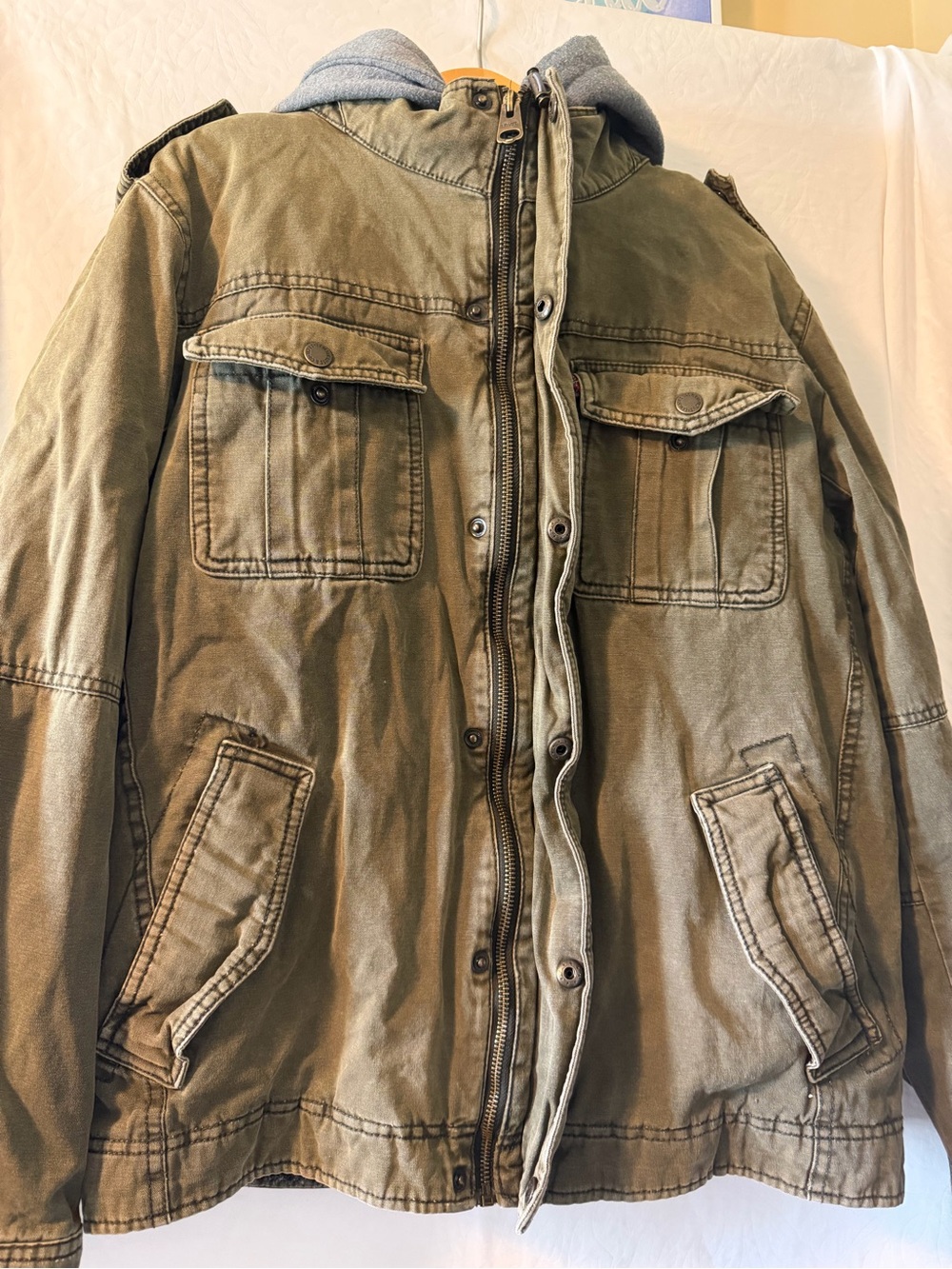Levi’s Men’s Sherpa Lined Military Jacket
